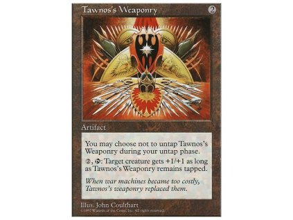 Tawnos's Weaponry (Foil NE, Stav Near Mint)