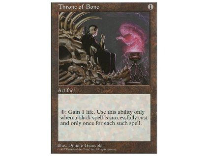 Throne of Bone (Foil NE, Stav Near Mint)