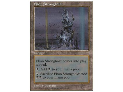 Ebon Stronghold (Foil NE, Stav Near Mint)