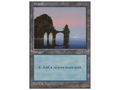 Island (Foil NE, Stav Near Mint)