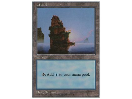 Island (Foil NE, Stav Near Mint)