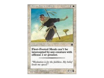 Fleet-Footed Monk (Foil NE, Stav Near Mint)