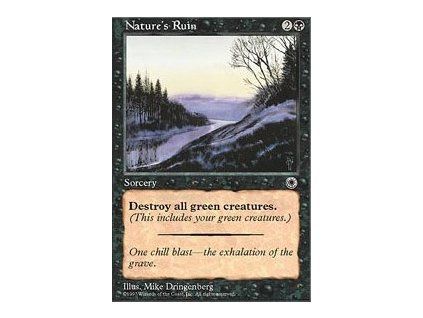 Nature's Ruin
