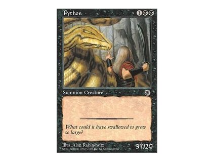 Python (Foil NE, Stav Near Mint)