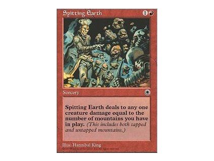Spitting Earth