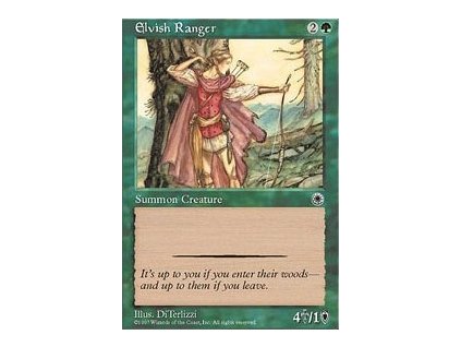 Elvish Ranger (Foil NE, Stav Near Mint)