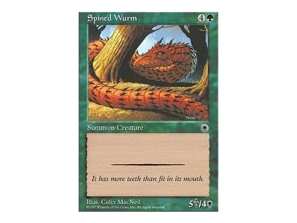 Spined Wurm (Foil NE, Stav Near Mint)