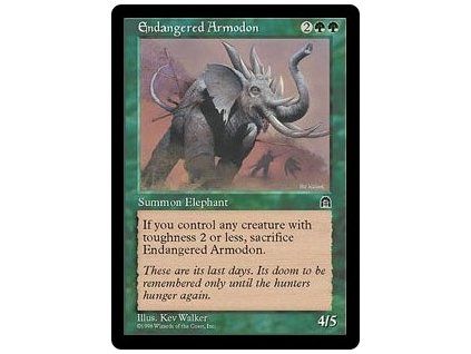 Endangered Armodon
