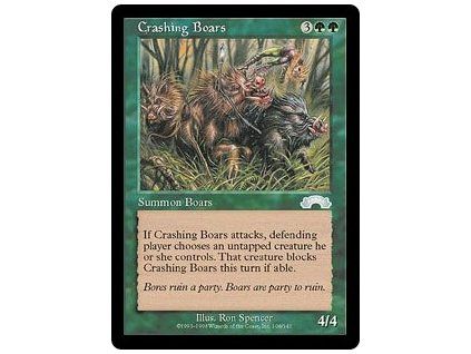 Crashing Boars