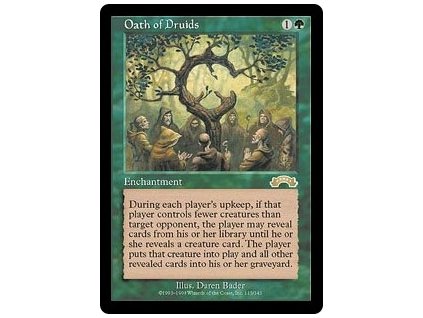 Oath of Druids (Foil NE, Stav Played)