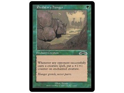 Predatory Hunger