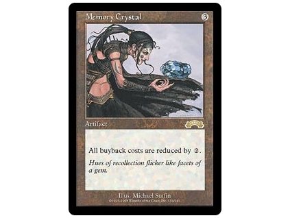 Memory Crystal (Foil NE, Stav Played)