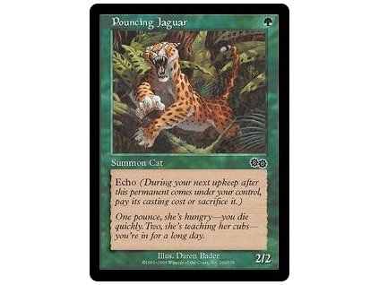 Pouncing Jaguar