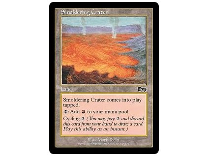 Smoldering Crater (Foil NE, Stav Near Mint)