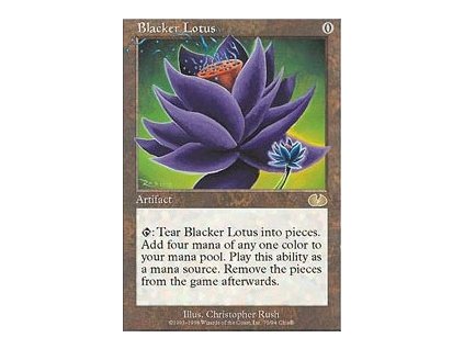 Blacker Lotus (Foil NE, Stav Near Mint)