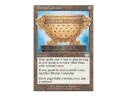 Bronze Calendar