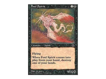 Foul Spirit (Foil NE, Stav Near Mint)