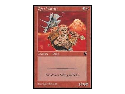 Ogre Warrior (Foil NE, Stav Near Mint)
