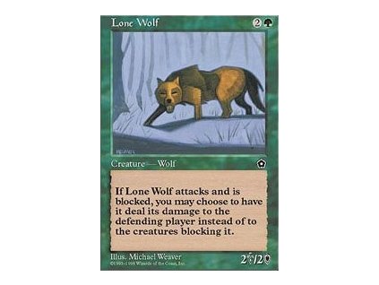 Lone Wolf (Foil NE, Stav Near Mint)