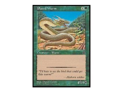 Plated Wurm