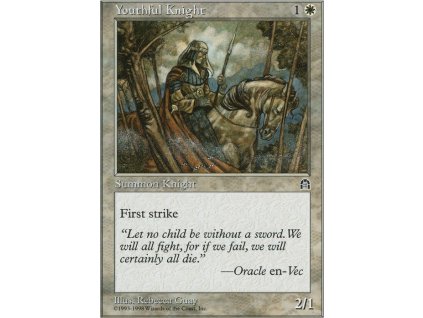 Youthful Knight (Foil NE, Stav Near Mint)