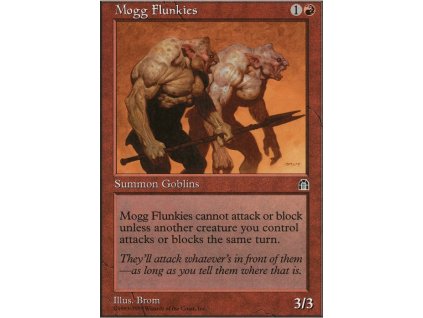 Mogg Flunkies (Foil NE, Stav Near Mint)