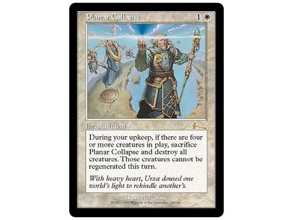 Planar Collapse (Foil NE, Stav Near Mint)