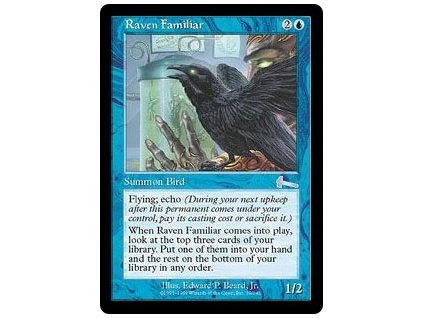 Raven Familiar (Foil NE, Stav Near Mint)