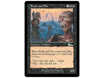 Rank and File