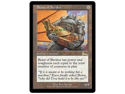 Beast of Burden (Foil NE, Stav Near Mint)