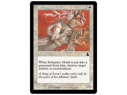 Reliquary Monk (Foil NE, Stav Near Mint)