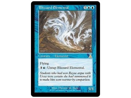 Blizzard Elemental (Foil NE, Stav Played)