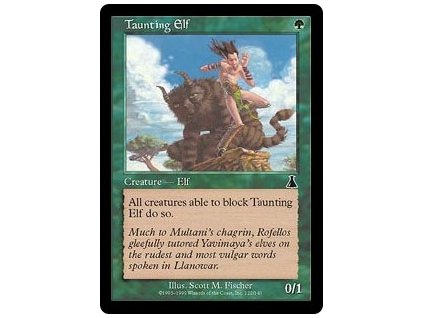 Taunting Elf (Foil NE, Stav Near Mint)