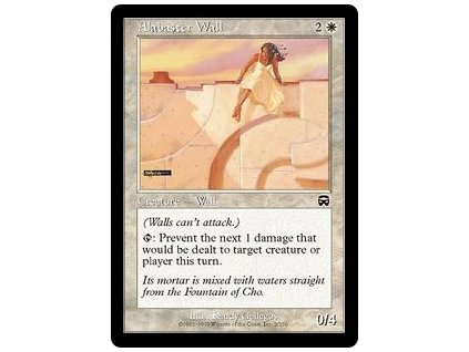 Alabaster Wall (Foil NE, Stav Near Mint)