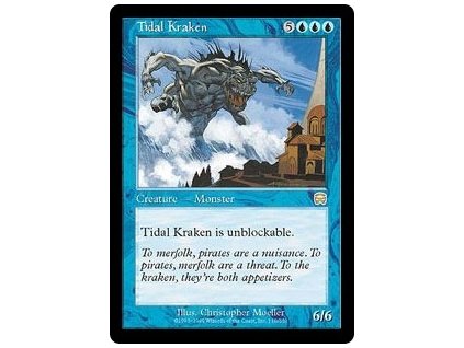 Tidal Kraken (Foil NE, Stav Light Played)