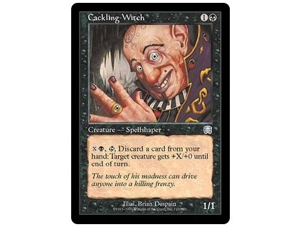 Cackling Witch (Foil NE, Stav Near Mint)