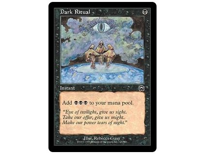 Dark Ritual (Foil NE, Stav Played)