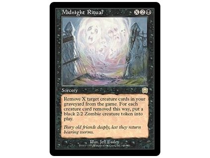 Midnight Ritual (Foil NE, Stav Light Played)