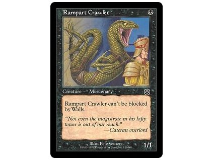 Rampart Crawler (Foil NE, Stav Near Mint)