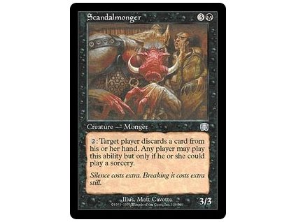 Scandalmonger (Foil NE, Stav Near Mint)