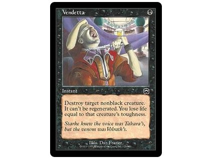 Vendetta (Foil NE, Stav Near Mint)