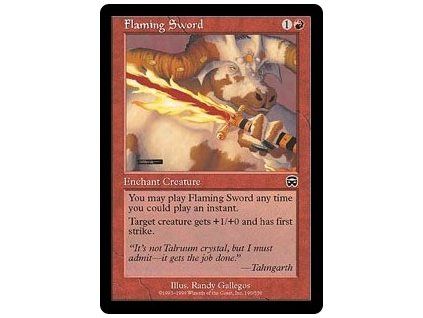 Flaming Sword