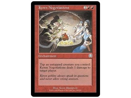 Kyren Negotiations (Foil NE, Stav Near Mint)