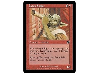 Kyren Sniper (Foil NE, Stav Near Mint)