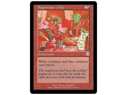 Magistrate's Veto