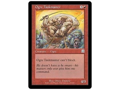 Ogre Taskmaster (Foil NE, Stav Near Mint)