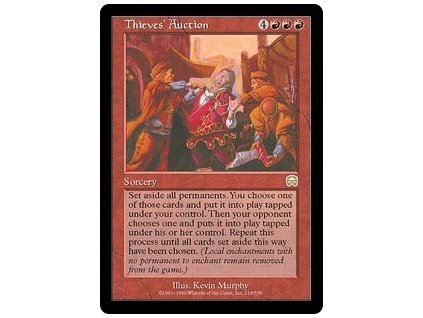 Thieves' Auction (Foil NE, Stav Near Mint)
