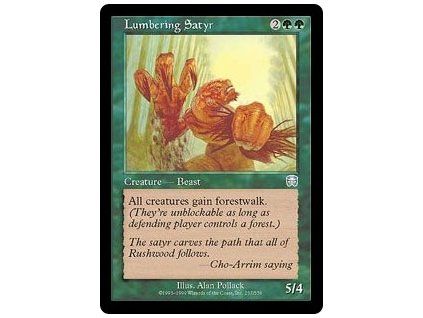 Lumbering Satyr