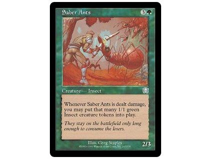 Saber Ants