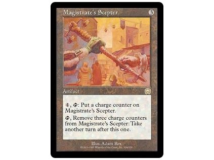 Magistrate's Scepter (Foil NE, Stav Near Mint)